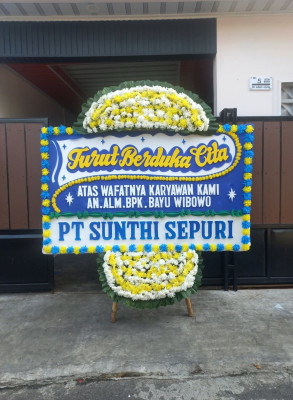 Papan Bunga Duka di Siepkosi